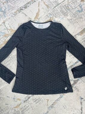 Hang Ten Black Long Sleeve Sun Shirt/Rash Guard
